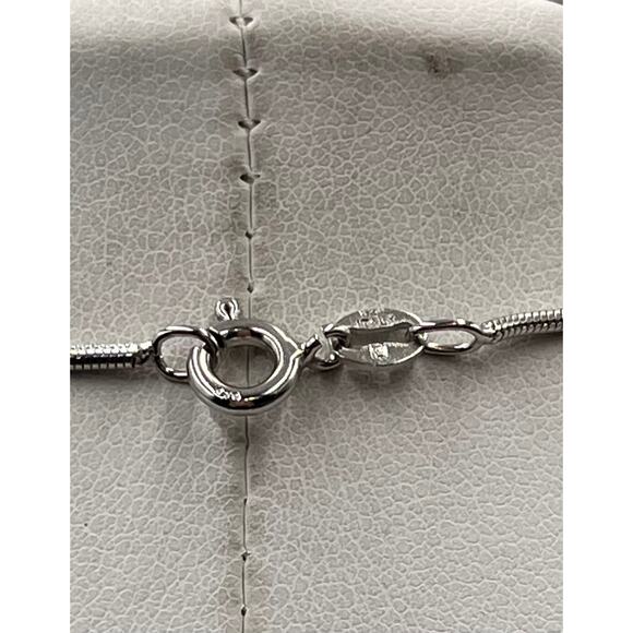 Ross Simon’s Sterling Silver Mother of Pearl Bar Pendant Necklace Earring Set - Picture 3 of 15